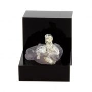 Purple Fluorite and Quartz.