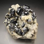 twinned SPHALERITE, GALENA