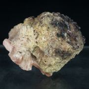 Microcline with Hematite and Quartz