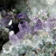 Amethyst Quartz with Calcite and Dolomite