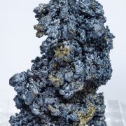 Acanthite (Se-bearing) with Pyrite