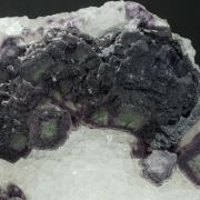 Fluorite, Quartz