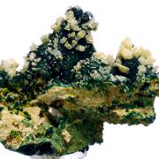 Cerussite, malachite