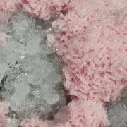 Rhodochrosite with Quartz and Sphalerite