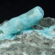 Aragonite (variety Cu-bearing aragonite)