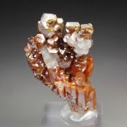 VANADINITE hopper, CALCITE