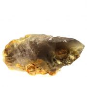 Smoky Quartz with Byssolite.