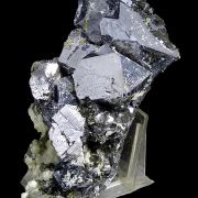 Galena, calcite