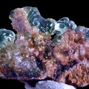 Opal var. hyalite CRAZY FLUORESCENCE