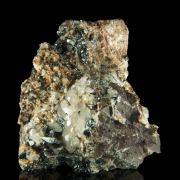 Hematite, Calcite, Andradite Garnet
