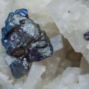 Chalcopyrite with Dolomite and Calcite