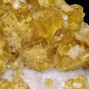 Fluorite with Quartz