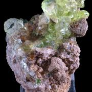 Opal var. hyalite CRAZY FLUORESCENCE