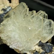 Baryte with Galena, Siderite and Pyrite