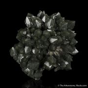 Quartz with Hedenbergite inclusions