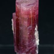 Elbaite-Schorl Series (variety rubellite) with Microcline