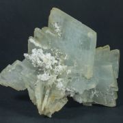 Baryte with Quartz and Pyrite