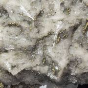 Baryte with Quartz, Pyrite and Marcasite