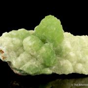 Smithsonite var. Cuprian Smithsonite
