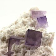 Fluorite + Orthoclase.