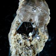 Hematite with Rutile on Quartz var. Smoky Quartz