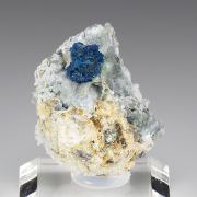 Veszelyite with Hemimorphite
