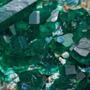Dioptase with Plancheite