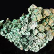 Copper with malachite coating