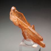 orange QUARTZ bi-terminated
