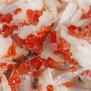 Vanadinite with Baryte