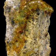 Opal var. hyalite CRAZY FLUORESCENCE