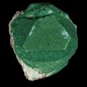 Malachite coating Cuprite