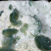 Hydroxylapatite on Microcline