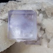 Fluorite with Calcite