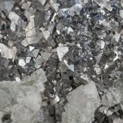 Löllingite with Arsenopyrite, Quartz, Magnetite and Calcite