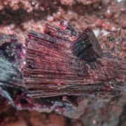 Erythrite on Skutterudite