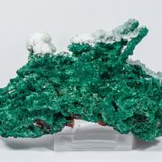 Malachite with Calcite and Cerussite