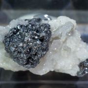 Miargyrite with Quartz