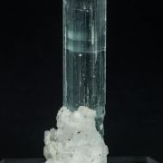 Beryl (variety aquamarine) with Albite