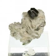 Fluorapatite on Albite