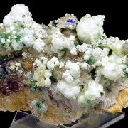 Magnesite, malachite, dolomite, gypsum