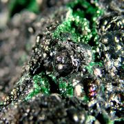 Heterogenite with Malachite