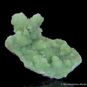 Cuprian Smithsonite, pseudo. after Cerussite
