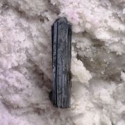 Bixbyite with Topaz, Fluorite and Pseudobrookite