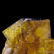 Fluorite with Chalcopyrite inclusions