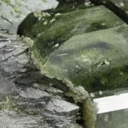 Fluorapatite with Arsenopyrite and Siderite