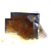 Blue and yellow fluorite.