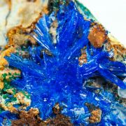 Linarite, Caledonite, Brochantite
