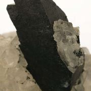 Babingtonite on Calcite