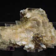 Baryte with Quartz and Pyrite